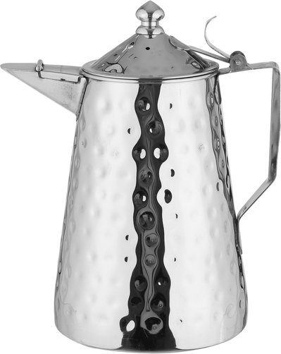 إبريق حليب ستانلس ستيل الصحاح، 1.5 لتر، منقوش - فضي product image 2
