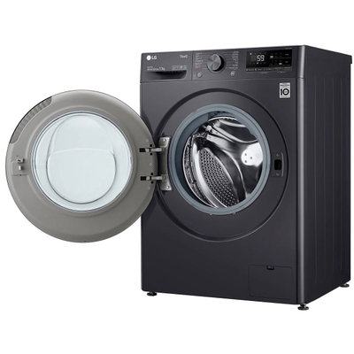 LG WFR1114MB Front Load Washer, 11 kg, 75% drying, Direct Drive, Steam, Wi-Fi - Platinum Silver product image 3