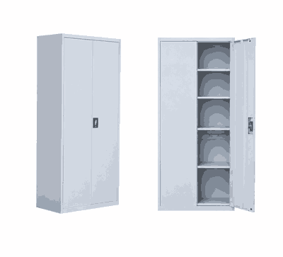 دولاب ملفات معدن، 185×85×40 سم - رمادي product image 2