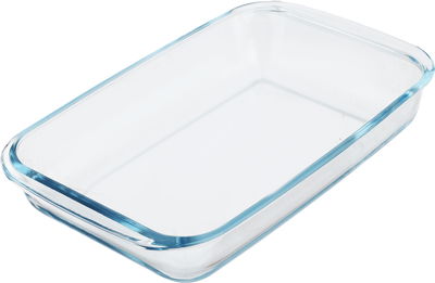Miralux Glass Oven Tray Set, 3 Pieces, Rectangular - Clear product image 2
