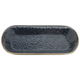 Al Saif Gallery porcelain serving plate, 19 cm, oval - black product image 1