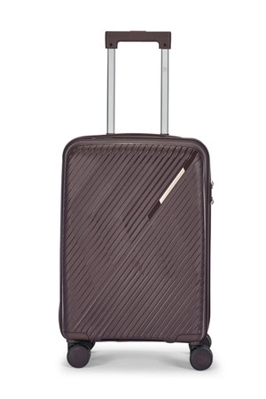 طقم شنط سفر بولي بروبيلين ليمرا، 3 مقاسات، 4 عجلات، بزاوية 360 درجة، LMA-PP520 - بني product image 2