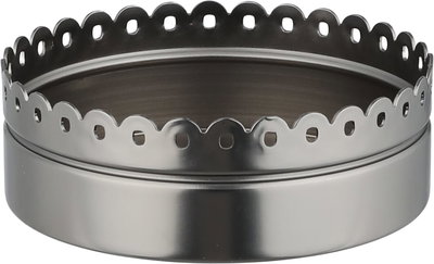 تمرية بغطاء ستانلس استيل السيف غاليري، 11.7x11.7x8.8 سم، دائري - أسود لامع product image 2