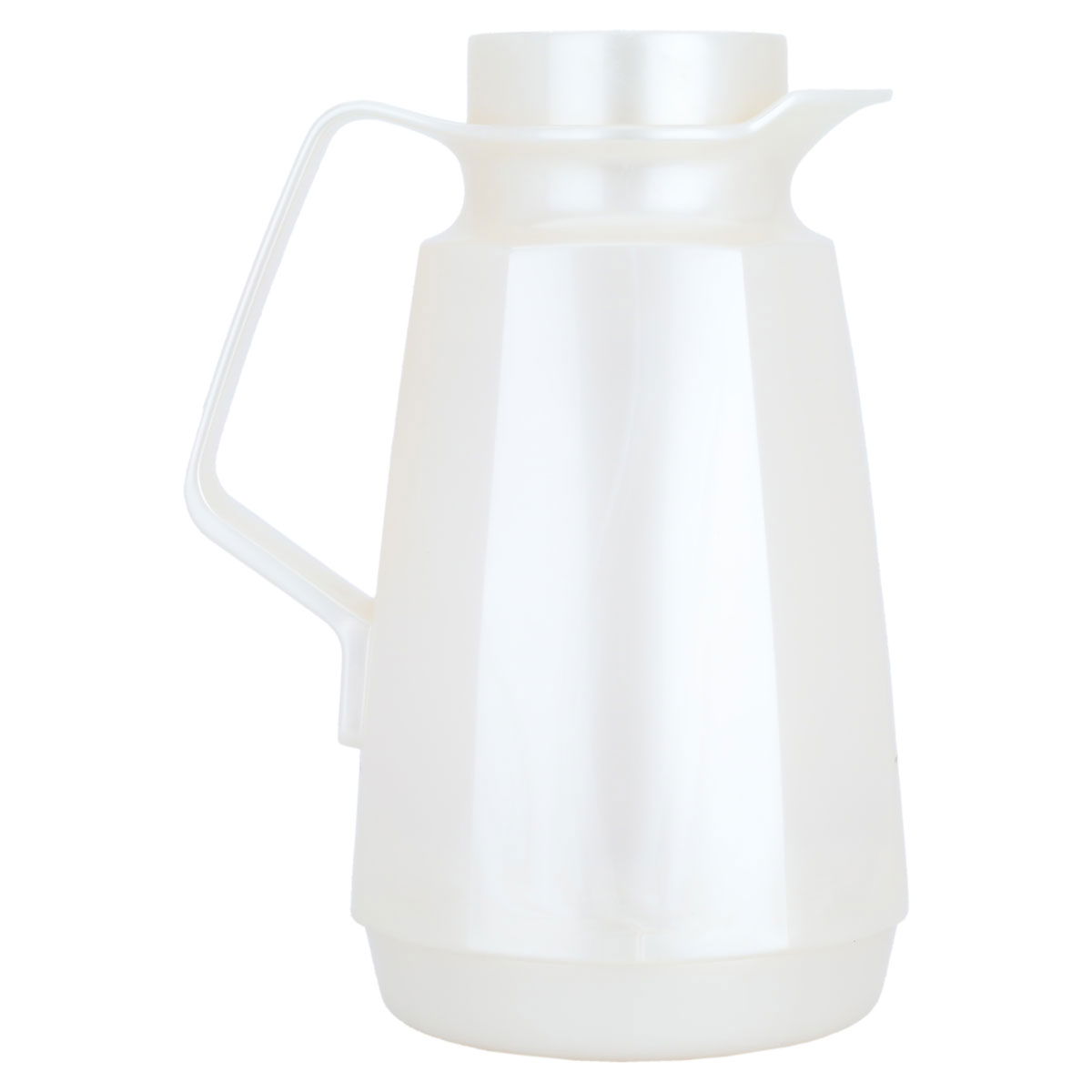Rotpont glass thermos, 1 liter, plastic outer shell - white product image