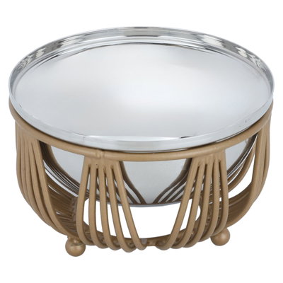 وعاء تقديم استيل السيف غاليري، 6×10×10 سم، قاعدة - فضي product image 1