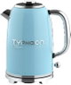 غلاية كهربائية تايفون، 2200 واط، 1.8 لتر، يد فضي، TY-01-001 BL - ازرق product image 1