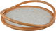 Al Saif Gallery Wicker Tray, 43×43×9 cm - Beige product image 2