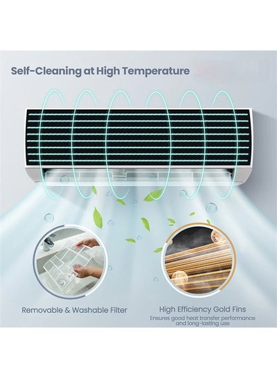 W Box WBAC18LH Split Air Conditioner, 17300 BTU, Cool Only - White product image 8