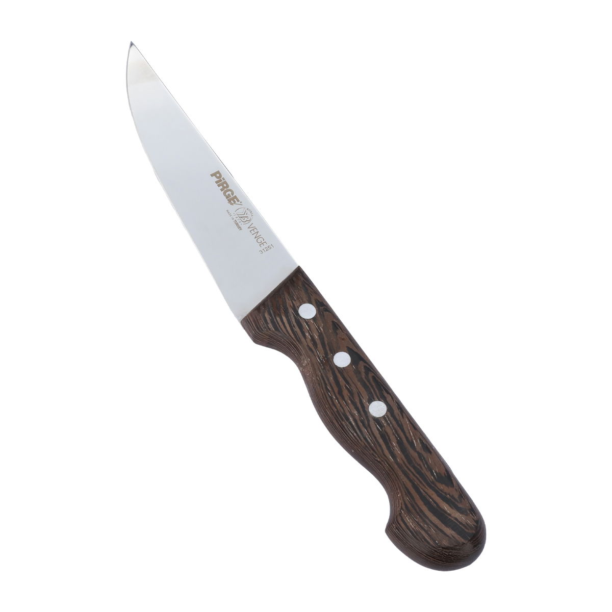 Al Saif Gallery steel knife, 14.5 cm, Turkish, with wooden handle - brown product image 2