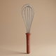 خفاق كيك ستانلس ستيل بلاستيك السيف غاليري، 26×7 سم - طوبي product image 1