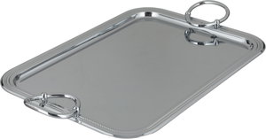 طوفرية تقديم استيل الجهوري، 43x31 سم - كروم product image 2
