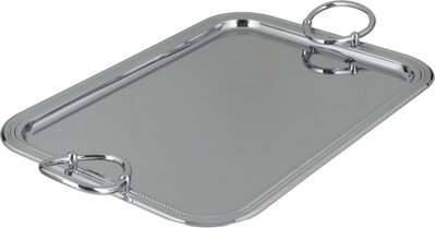 طوفرية تقديم استيل الجهوري، 43x31 سم - كروم product image 2