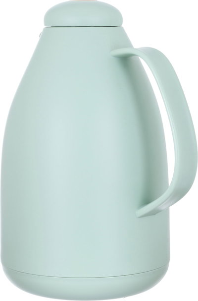 Al Saif Gallery thermos, 1.5 liters, thermal glass inner container, plastic outer shell - light green product image 5