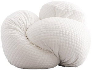 Neyam Memory Foam Body Pillow, 135 X 23 Cm - White product image