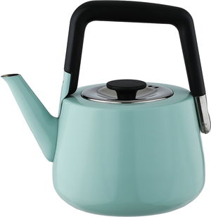 إبريق شاي استيل بوتوبيلو، 1 لتر، مصفاة - سماوي اسود product image