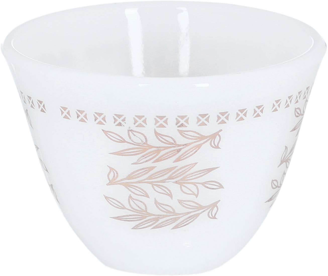 Arcopal Al Saif Gallery Arabic coffee cups, branch pattern, 12 pieces - white product image 2