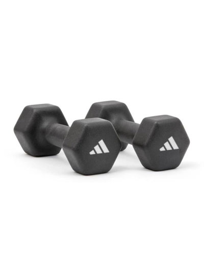 Adidas Weightlifting Dumbbell, 4KG, Neoprene Coated - Black product image 6