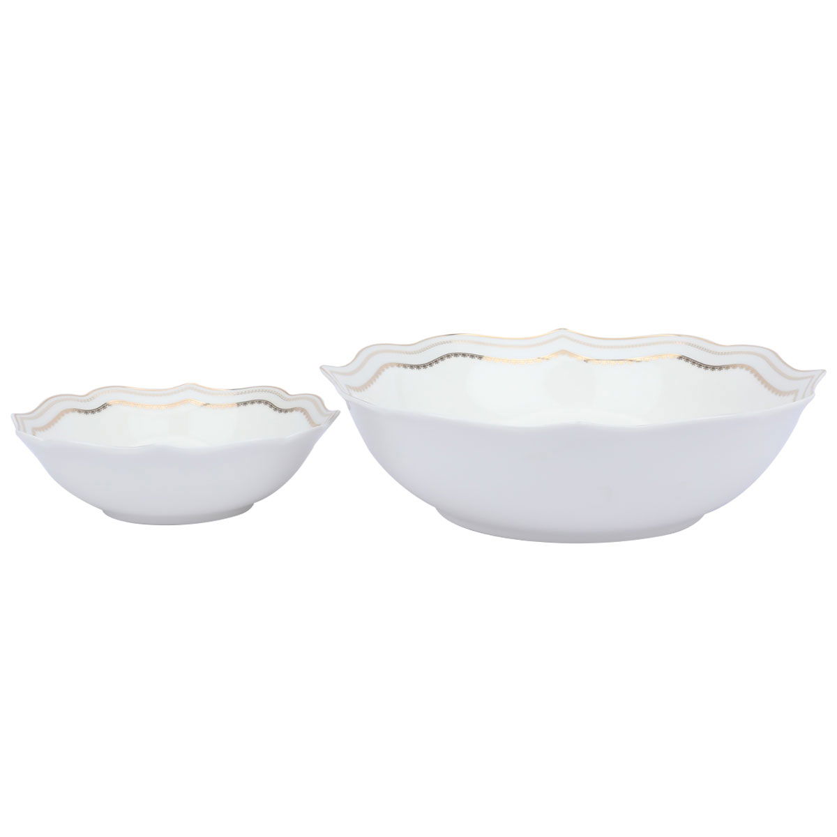 طقم سفرة بورسلان السيف غاليري، 166 قطعة - أبيض product image 7
