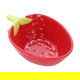 Al saif Gallery Porcelain Bowl, 17.8 x 12 x 6.4 cm, Strawberry Shape - Red product image 2