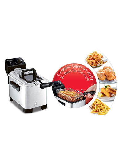 قلاية زيت ايزي برو مولينكس، 2200 واط، 3 لتر، AM333027 - فضي product image 2