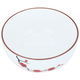 Al Saif Gallery porcelain bowl, 4.5 inches, flower pattern - white product image 2