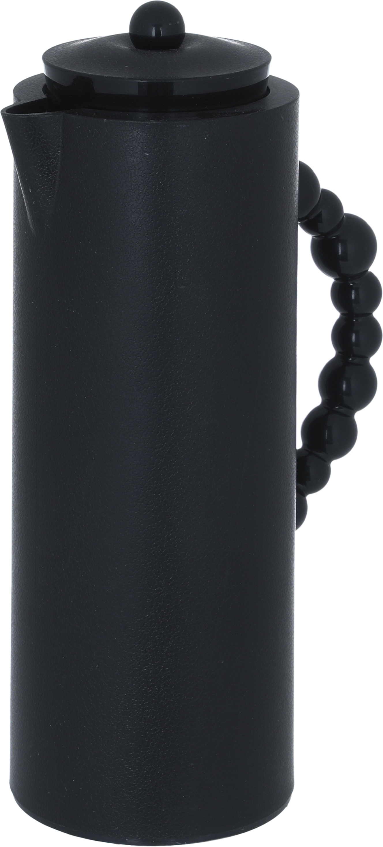 Al Saif Gallery Royal 7 glass thermos, 1 liter, plastic outer shell - black product image 3