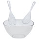زبدية سلطة اكريلك السيف غاليري، 3 قطع، مع ملاعق - شفاف product image 1