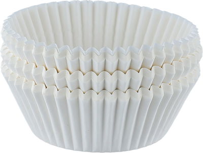 طقم قوالب كيك ورقية لاكوتشينا، 100 قطعة، دائري - أبيض product image 2