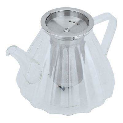 Al Saif Gallery Thermal Glass Teapot, 1.1 Liter, with Filter - Transparent product image 3