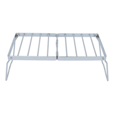 مركاب استيل السيف غاليري، 20×40 سم، مع شنطة بني - فضي product image 5