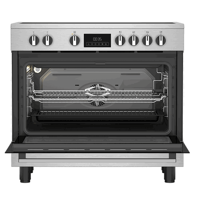 فرن كهربائي اريستون، 1200/1700 واط، 5 شعلة، 111 لتر، ARR9EV830207XME - فضي product image 3