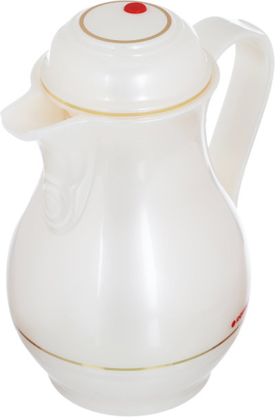Rotpont thermos, 0.5 liters, glass inner container, plastic outer shell - pearl product image 4