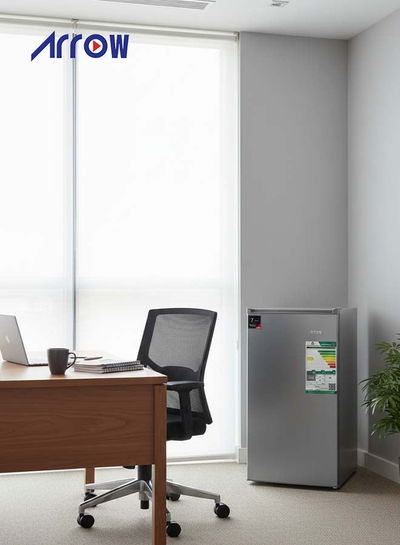 ثلاجة ميني بار ارو، 83 لتر، 2.9 قدم، RO-130RDS - رمادي product image 4