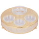 Al Saif Gallery Deluxe Steel Hospitality Set, 5 Pieces - Gold product image 2