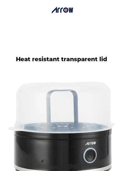 غلاية بيض ارو، 400 واط، 7 خانات، RO-07EBD - اسود product image 5