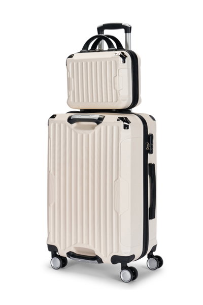 Limra LMA-1728 Limra ABS Luggage Set, 4 Sizes, 4 Wheels, 360 Degree Rotating - Beige product image 2