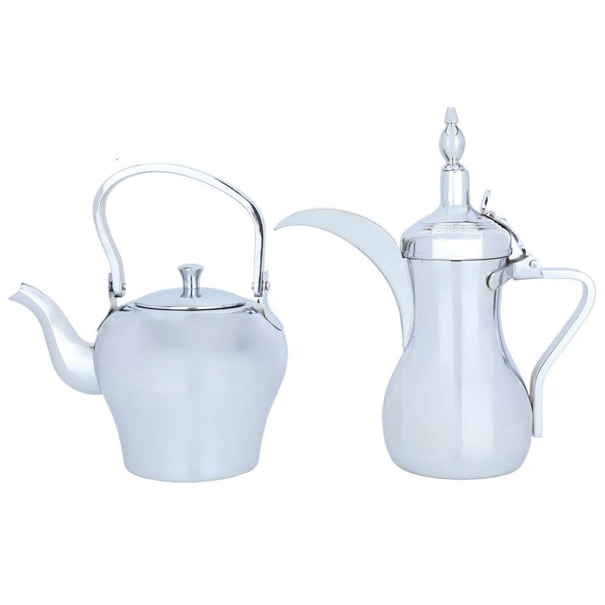 طقم دلال سليمان استيل السيف غاليري، 1.41 لتر - فضي product image