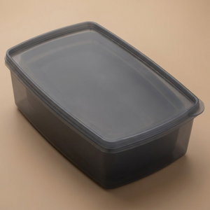 Al Saif Gallery Storage Box, Rectangular, 1000/700/400 ml, 3 Pieces - Gray product image