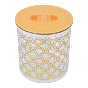 علبة بلاستيك السيف غاليري، 3250مل، دائري - ذهبي product image 2