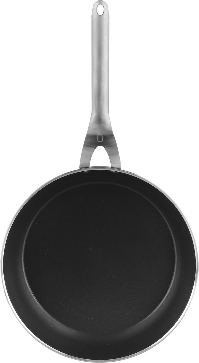 Hacshever Profix Plus Steel Frying Pan, 30 cm, Steel Handle - Silver product image 3