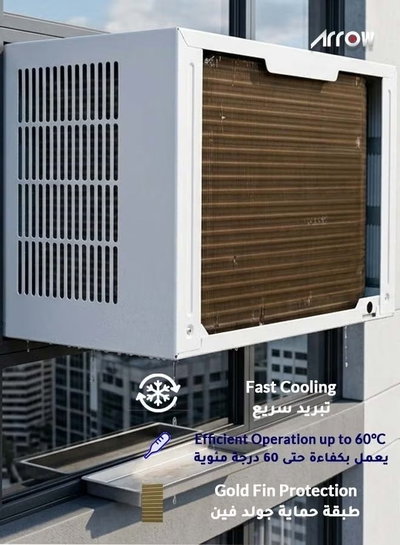 Arrow RO-18WHC Window Air Conditioner, 17200 BTU, Cool Only - White product image 7