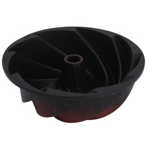 قالب كيك جرانيت تركي السيف غاليري، 25×25×10 سم، دائري - أسود product image