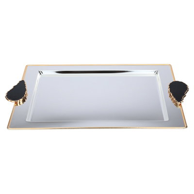 Alsaif gallery steel topper set, 2×33×45/2×27×36 cm - silver product image 2
