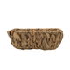 Al Saif Gallery Wicker Basket Set, Deep, Square, 3 Pieces - Brown product image 2