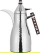 Alsaif Gallery Falwah Thermos Set, 2 Pieces, 1/1 Liter, Glass inner container, Stainless Steel Body - Silver product image 5