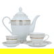Al Saif Gallery Porcelain Dinner Set, 65 Pieces - White product image 2