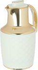 Timeless Lara Glass Thermos, 1 liter, plastic outer shell - beige product image 2