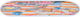 Al Saif Gallery Steel Serving Platter, 40.5 x 14.5 x 1 cm, Oval - Multicolor product image 1
