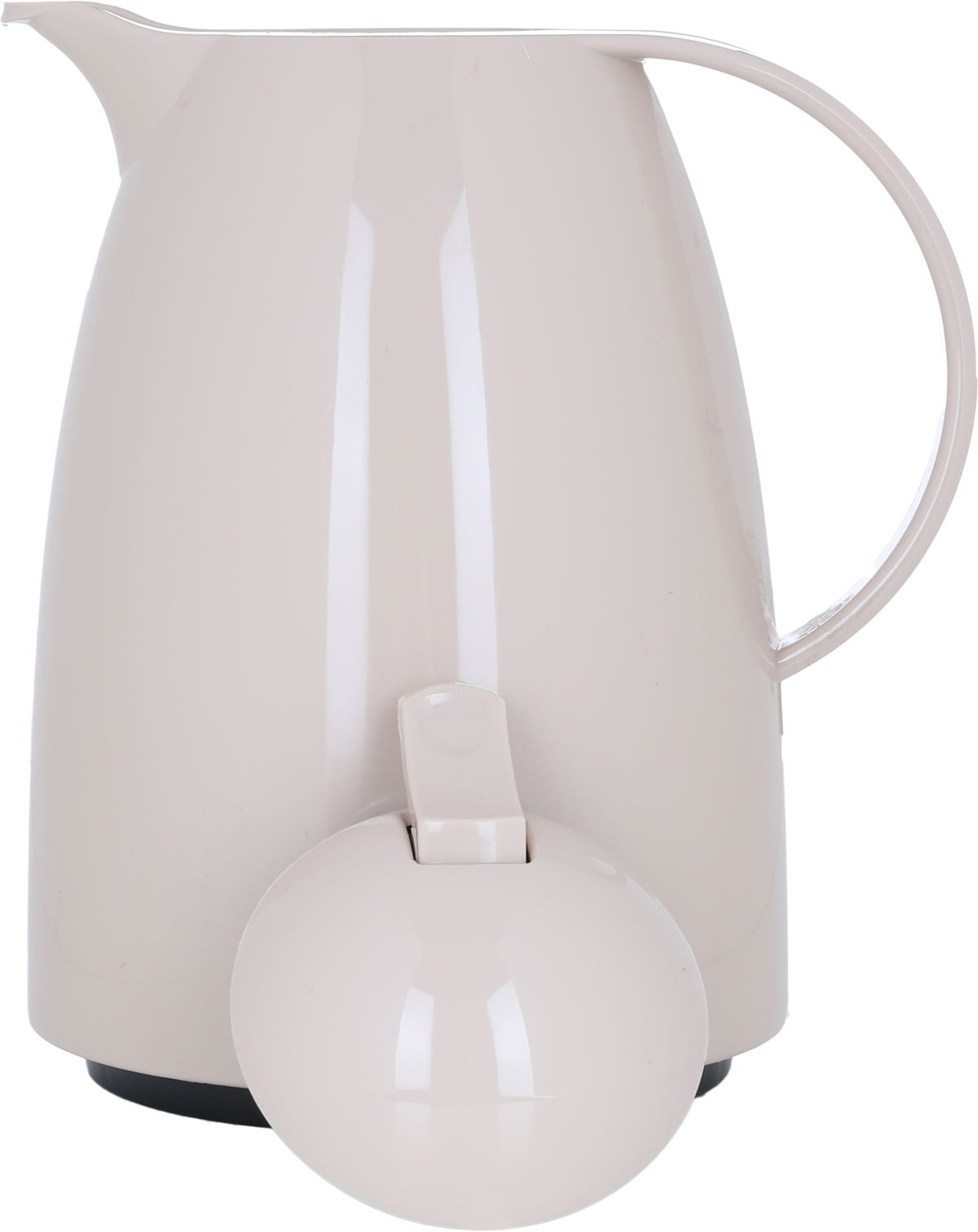 ترمس ديبا، 1 لتر، حافظة داخلية زجاج حراري، هيكل خارجي بلاستيك - بني فاتح product image 3