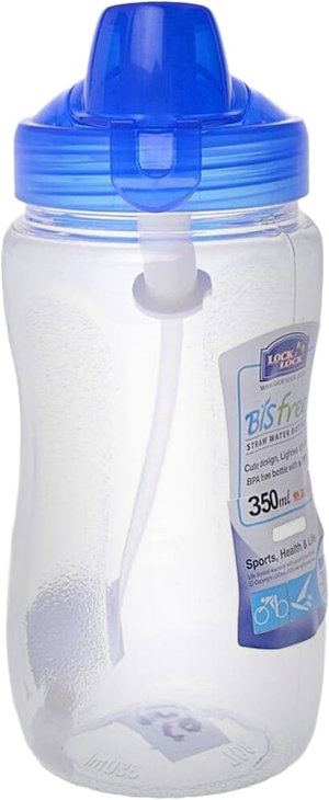 مطارة بلاستيك لوك اند لوك، 350 مل، غطاء - شفاف أزرق product image